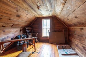 cabin attic